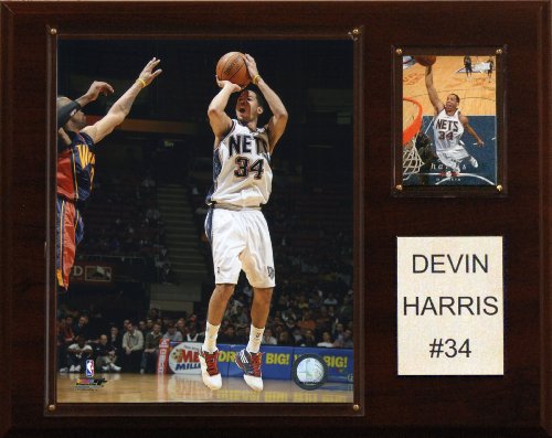 NBA Devin Harris New Jersey Nets Player Plaque