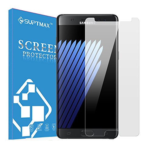 SUPTMAX Galaxy Note 7 Screen Protector 9H 0.26mm Samsung Note 7 Glass Screen Protector Tempered Glass [Scratch Free][Easy Install] Ultra-clear (1 Pack)