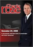 DVD : Charlie Rose - Steve Kroft / Kiefer Sutherland (November 20, 2008)