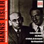 Hanns Eisler: Historic Recordings