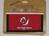 New Jersey Devils NHL Nylon Checkbook Cover