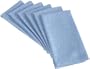 DII Coastal Ocean Blues Variegated Weave Napkin, Set of 6