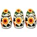 SUNFLOWER 3-D Canister Set of 3 Canisters *NEW!*