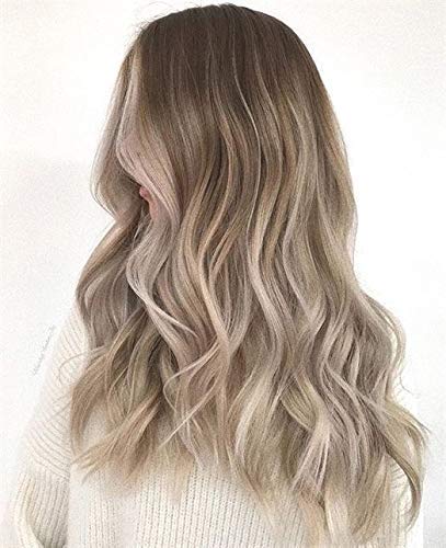 Full Shine 18 Inch 150 Gram Human Hair Lace Half Wig Color 4