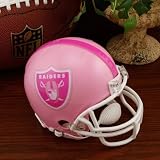Riddell Oakland Raiders Pink Replica Mini Helmet