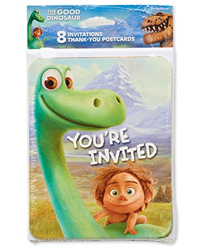 American Greetings The Good Dinosaur Invite & Thank You Combo Pack (8 Count)