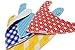 B.B. Baby Bibs 4-Pack by Bodacious Bambino | Drool Bandana Bibs for Boys | Drooling Bibs with Style