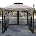 Outdoor Patio Gabbana Gazebo - 8'x8'