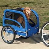 Solvit 62341 HoundAbout Bicycle Pet Trailer, Large