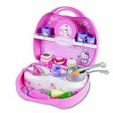 Smoby 24472 - Mini K&uuml;che im Koffer Hello Kitty, 16 Tlg.