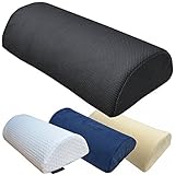 Medipaq® Half Moon' Memory Foam Cushion Pillow - Soft Yet Firm - Use For Neck, Lower Back, Knees, Legs, Feet Virtually Any Position!