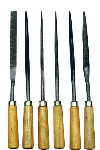 Produkt-Bild: RAYHER - Feilen-Set mit Holzgriff, 6 Sorten