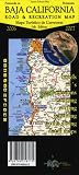 Baja California Peninsula Road  Recreation Map