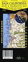 Baja California Peninsula Road & Recreation Map
