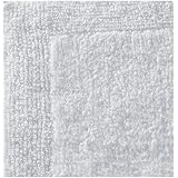 Regence Home Reversible Cotton Bath Rug, 20 by 33-Inch, White
