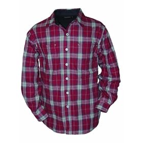 Mens Walls� Thermal - lined Flannel Shirt by Walls