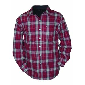 Walls Mens Work Wear Thermal Lined Flannel Shirt Jacket by Walls