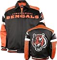 Cincinnati Bengals 2008 Pig Napa Elite Leather Varsity Jacket