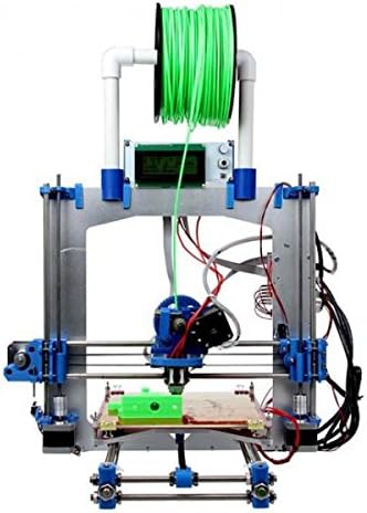 Wercan Self-assembled 3D Printer Prusa Mendel I3 Aluminum Frame Full Kit Office Desktop Printing - Controller Board:Sanguinololu Rev 1.3a (hotend nozzle size:0.35mm)