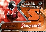 2005 SPx Rookie Swatch Supremacy RS-CW Carnell Williams Tampa Bay Buccaneers (Rookie Insert - Piece of Authentic Event Worn Jersey - Football Cards)