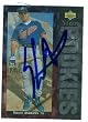 Shane Andrews autographed baseball card (Montreal Expos) 1994 Upper Deck Star Rookies #2