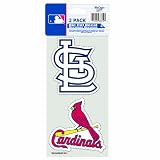 MLB St. Louis Cardinals 4-by-8 Die Cut Decal
