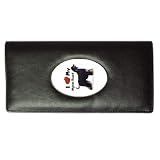 I Love My Afghan Hound Black Long Wallet Billfold