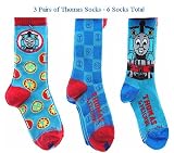 Thomas & Friends Kids Boys Blue Socks