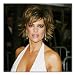 Lisa Rinna Color Box Canvas Print Gallery Wrapped - 12x12 Inches (Low Cut Top)