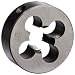 Union Butterfield 2010(NPT) Carbon Steel Round Threading Die, Uncoated (Bright) Finish, 1/4"-18 Thread Size