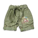 Wild Mango - Infant Girls Sheeting Short, Olive
