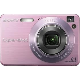 Click here to buy Sony Cybershot DSCW130 P 8.1MP Digital Camera with 4x Optical Zoom with Super Steady Shot... by Sony.