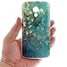 For Moto G (2nd generation) , ivencase Peach Blossom Flower [Soft TPU Gel] Pattern Flexible Ultra Thin Slim Texture Protective Rear Case Cover Perfect Fit for Motorola Moto G (2nd generation) + One 