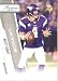 2010 Panini Prestige Football Cards # 109 Brett Favre - Minnesota Vikings - NFL Trading Card in Screwdown Case