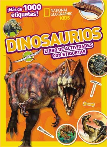 Dinosaurios: Mi mejor colección de etiquetas (National Geographic Kids) (Spanish Edition)