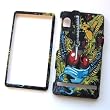 Motorola Droid A855 Verizon Snap On Protector Rubberized Hard Case Image Cover "Love Is Victory" Design