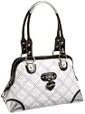 KATHY Van Zeeland Quilt To My Heart Medium Satchel,White,one size