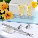 Satin Finish Cake Server Set