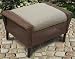 North Cape Metropolitan Resin Wicker Ottoman