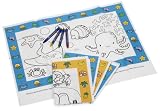 Classy Kid Keep Me Coloring Creative Germ Defense Placemat - Pack of 20