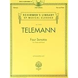 four sonatas for flute and piano bookcd