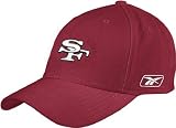 San Francisco 49ers 2008 Red Stretch Flex Fit Sized Cap By Reebok