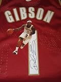 DANIEL GIBSON SIGNED AUTOGRAPHED JERSEY CLEVELAND CAVALIERS COA + PROOF PHOTO