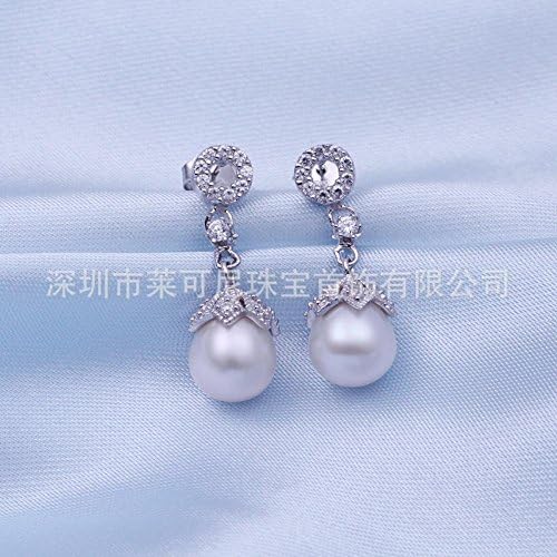 high-end jewelry wholesale natural pearl necklace set temperament elegant personality jewelry S013