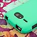 Kyocera Event Case, MPERO SNAPZ Series Rubberized Case for Kyocera Event C5133 - Mint Green