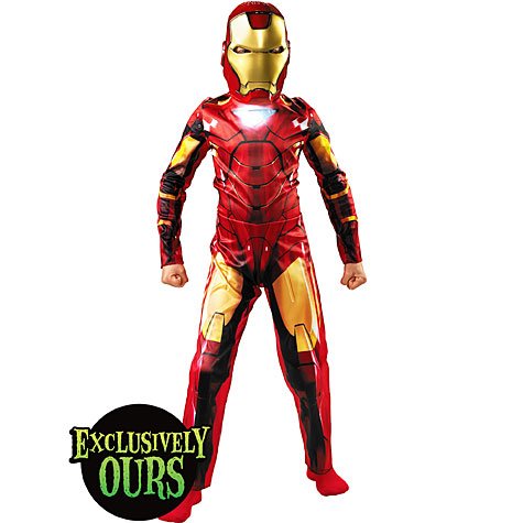  Boys Mark VI Iron Man Costume - Small
