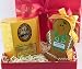 Aloha Island Gift of Gold Kona Blend Coffee and Gingerbread Man Ornament in Red Gift ...