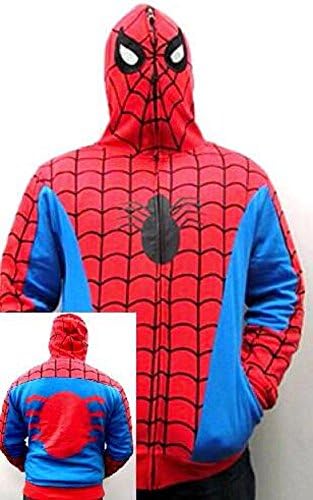 Spiderman Costume Hoodie (2X-Large)