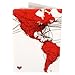 Airlines Route Map Travel Passport Holder
