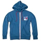 NHL Men's New York Rangers Ty Full-Zip Hoody (Royal, X-Large)
